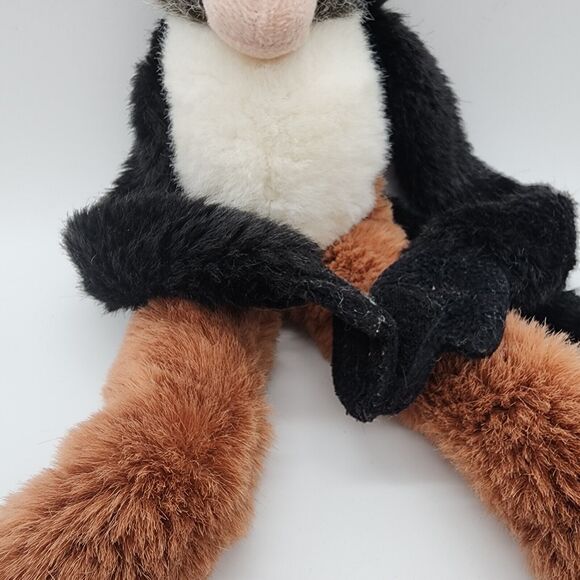 Wild Republic Hanging Monkey Plush Stuffed Animal 17" Brown Legs Vintage 1999 - Picture 4 of 9
